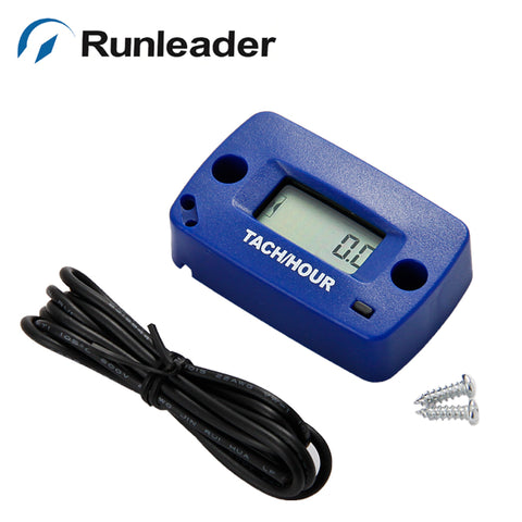 Waterproof Digital Tachometer Hour Meter