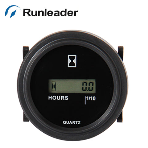Round Universal Digital Hour Meter