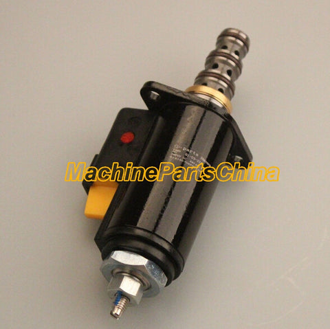 Rotary Solenoid Valve 121-1491 for Excavator 320B E320C Red dot